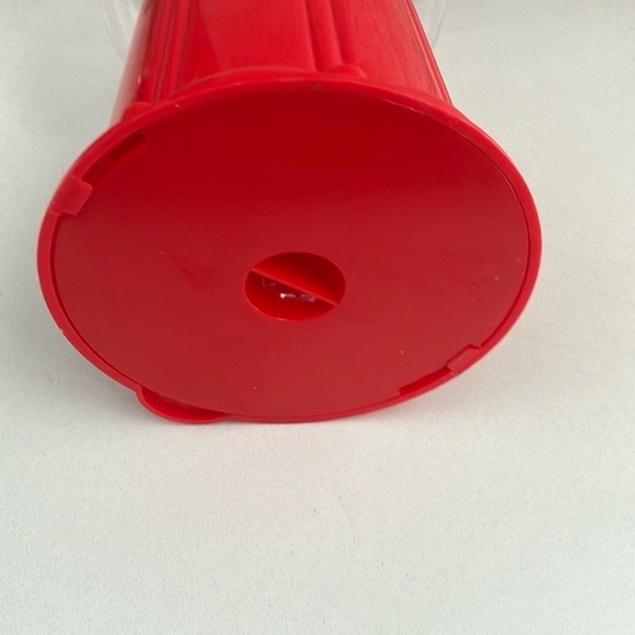 Dubble Bubble Red Gumball Dispenser Machine Toy plastic vintage style - Picture 6 of 12